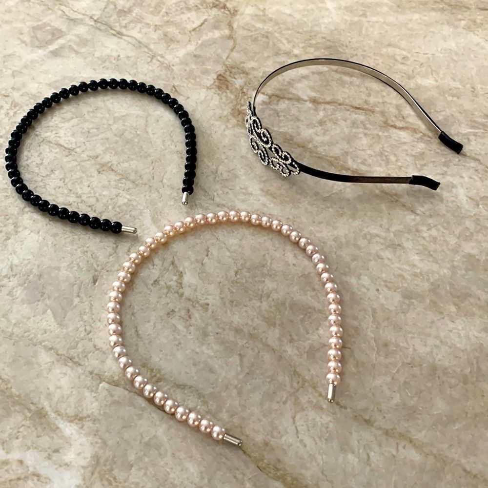 3 Luxury Headbands 
